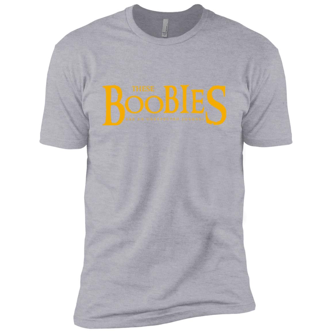 T-Shirts Heather Grey / YXS These boobies Boys Premium T-Shirt