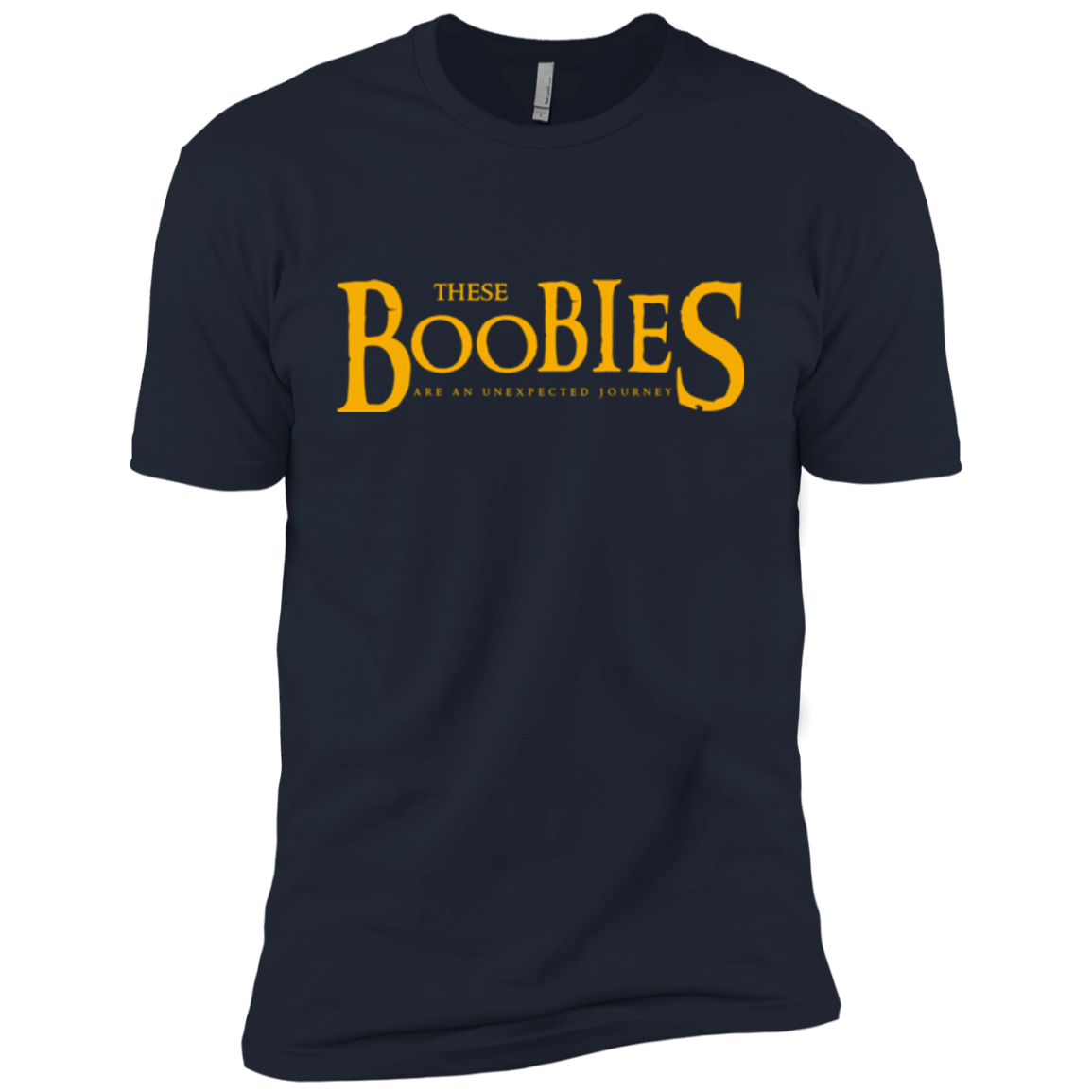 T-Shirts Midnight Navy / YXS These boobies Boys Premium T-Shirt
