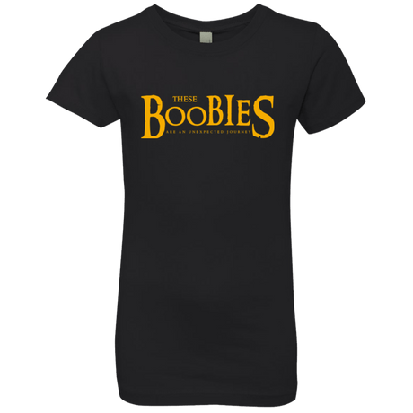 T-Shirts Black / YXS These boobies Girls Premium T-Shirt