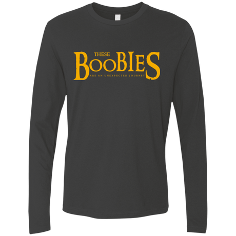 T-Shirts Heavy Metal / Small These boobies Men's Premium Long Sleeve