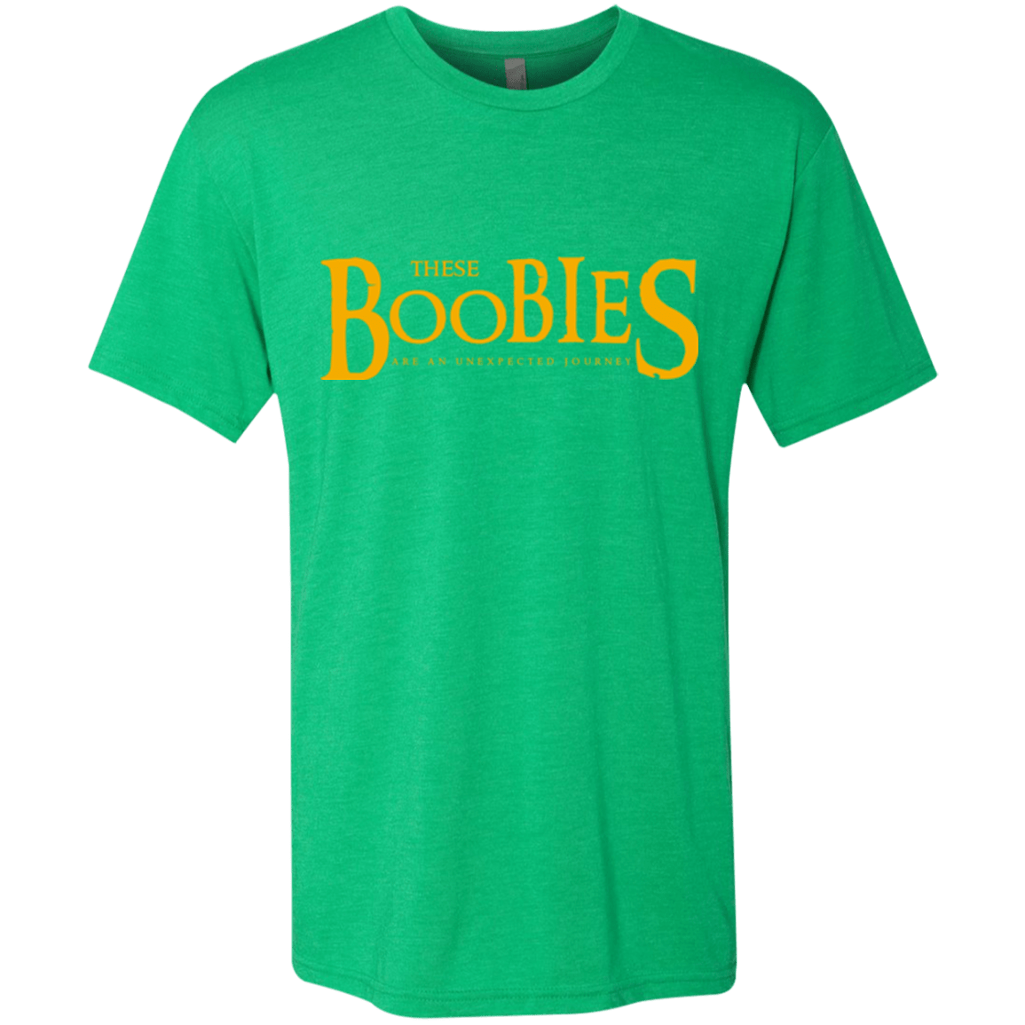 T-Shirts Envy / Small These boobies Men's Triblend T-Shirt