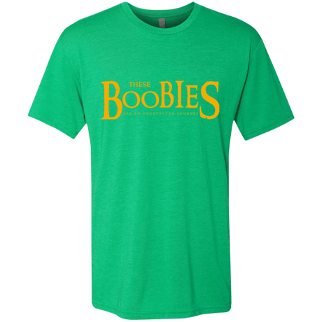 T-Shirts Envy / Small These boobies Men's Triblend T-Shirt