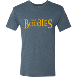 T-Shirts Indigo / Small These boobies Men's Triblend T-Shirt