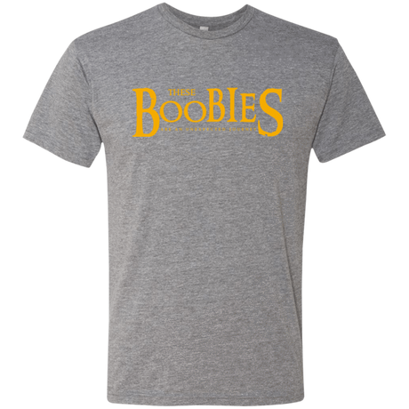 T-Shirts Premium Heather / Small These boobies Men's Triblend T-Shirt