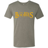 T-Shirts Venetian Grey / Small These boobies Men's Triblend T-Shirt