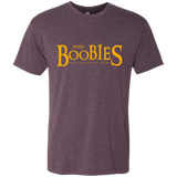 T-Shirts Vintage Purple / Small These boobies Men's Triblend T-Shirt