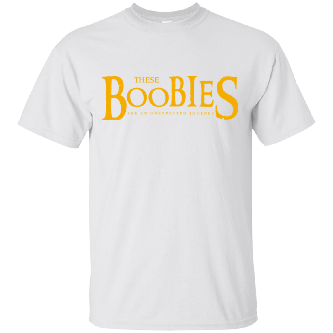 T-Shirts White / Small These boobies T-Shirt