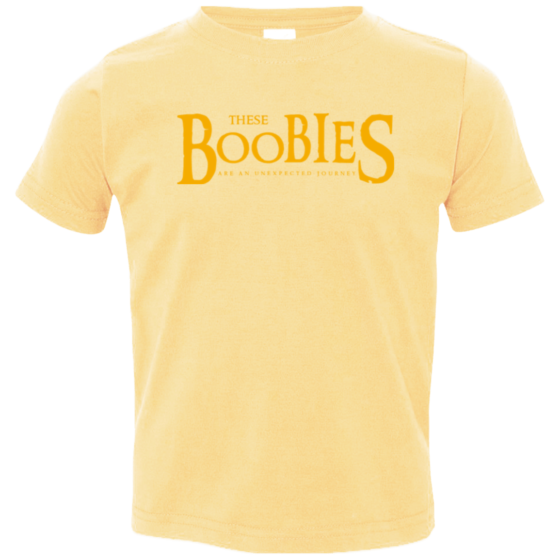 T-Shirts Butter / 2T These boobies Toddler Premium T-Shirt