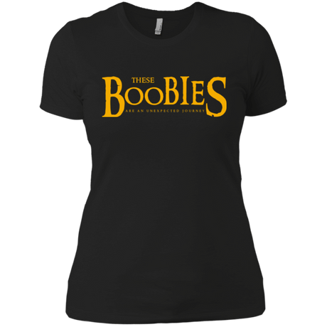 T-Shirts Black / X-Small These boobies Women's Premium T-Shirt