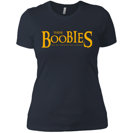 T-Shirts Indigo / X-Small These boobies Women's Premium T-Shirt