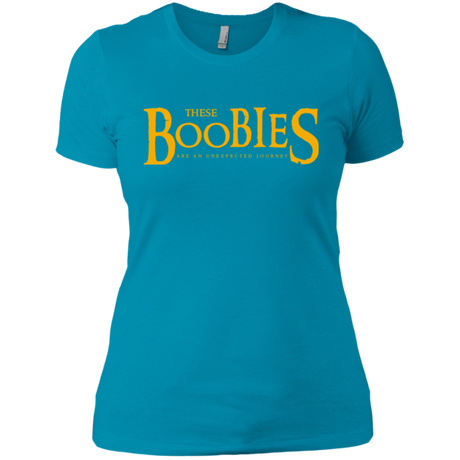 T-Shirts Turquoise / X-Small These boobies Women's Premium T-Shirt