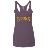 T-Shirts Vintage Purple / X-Small These boobies Women's Triblend Racerback Tank