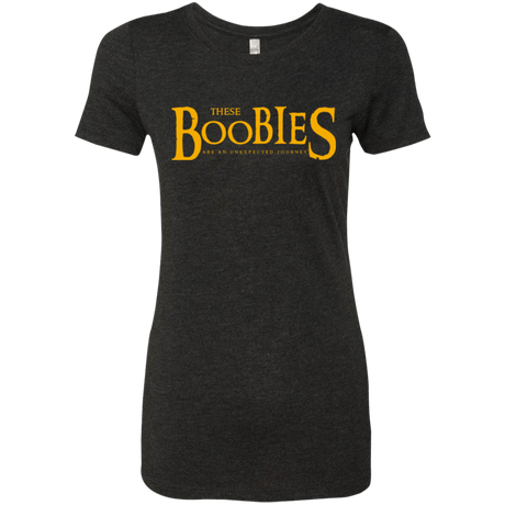 T-Shirts Vintage Black / Small These boobies Women's Triblend T-Shirt