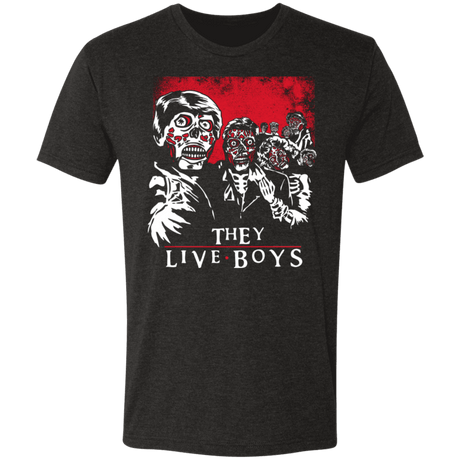 T-Shirts Vintage Black / S They Live Boys Men's Triblend T-Shirt