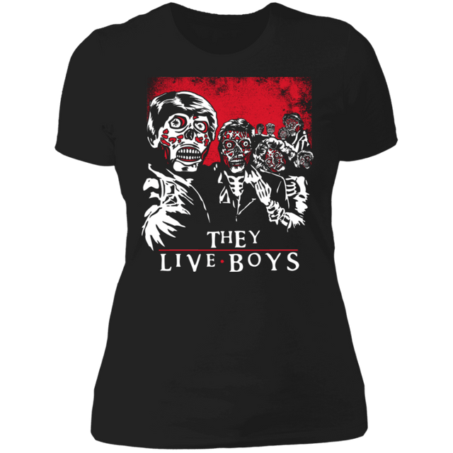 T-Shirts Black / X-Small They Live Boys Women's Premium T-Shirt