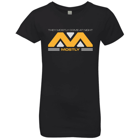 T-Shirts Black / YXS They Mostly Come At Night Mostly Girls Premium T-Shirt