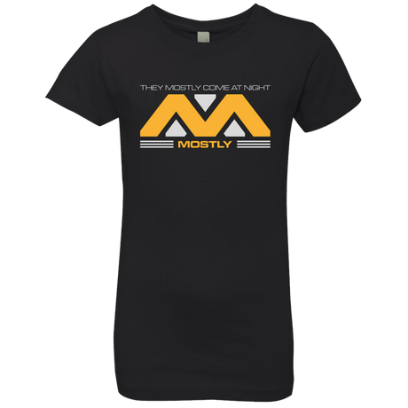 T-Shirts Black / YXS They Mostly Come At Night Mostly Girls Premium T-Shirt