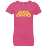 T-Shirts Hot Pink / YXS They Mostly Come At Night Mostly Girls Premium T-Shirt