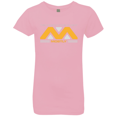 T-Shirts Light Pink / YXS They Mostly Come At Night Mostly Girls Premium T-Shirt