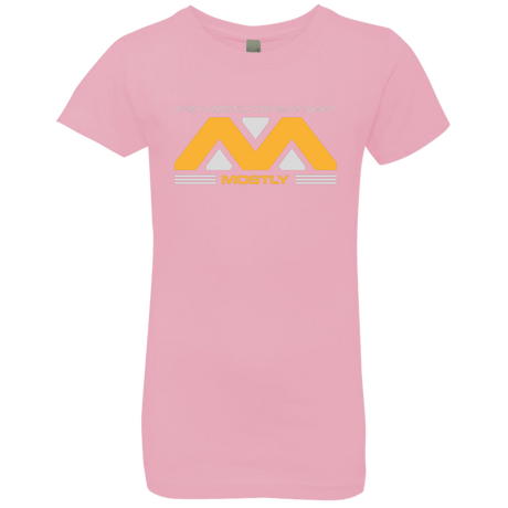 T-Shirts Light Pink / YXS They Mostly Come At Night Mostly Girls Premium T-Shirt