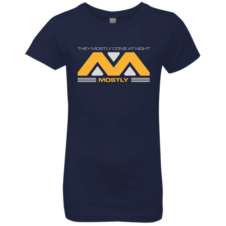 T-Shirts Midnight Navy / YXS They Mostly Come At Night Mostly Girls Premium T-Shirt