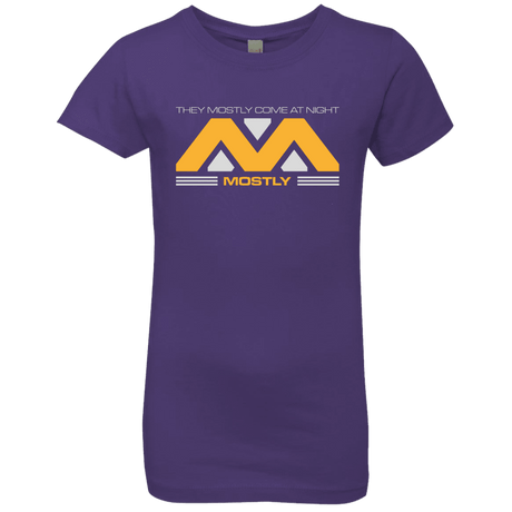 T-Shirts Purple Rush / YXS They Mostly Come At Night Mostly Girls Premium T-Shirt