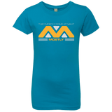 T-Shirts Turquoise / YXS They Mostly Come At Night Mostly Girls Premium T-Shirt