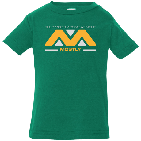 T-Shirts Kelly / 6 Months They Mostly Come At Night Mostly Infant Premium T-Shirt