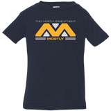 T-Shirts Navy / 6 Months They Mostly Come At Night Mostly Infant Premium T-Shirt
