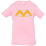 T-Shirts Pink / 6 Months They Mostly Come At Night Mostly Infant Premium T-Shirt