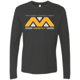 T-Shirts Heavy Metal / Small They Mostly Come At Night Mostly Men's Premium Long Sleeve