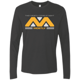 T-Shirts Heavy Metal / Small They Mostly Come At Night Mostly Men's Premium Long Sleeve