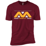 T-Shirts Cardinal / X-Small They Mostly Come At Night Mostly Men's Premium T-Shirt