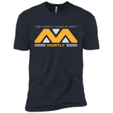 T-Shirts Indigo / X-Small They Mostly Come At Night Mostly Men's Premium T-Shirt