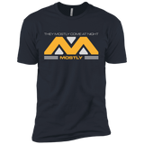 T-Shirts Indigo / X-Small They Mostly Come At Night Mostly Men's Premium T-Shirt