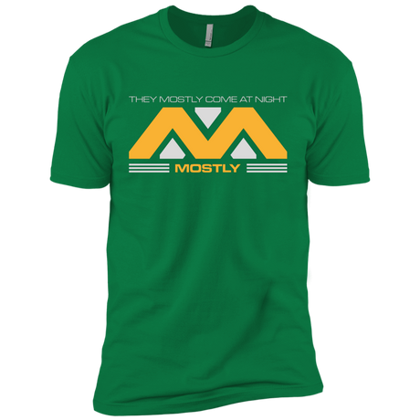 T-Shirts Kelly Green / X-Small They Mostly Come At Night Mostly Men's Premium T-Shirt