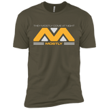 T-Shirts Military Green / X-Small They Mostly Come At Night Mostly Men's Premium T-Shirt