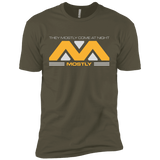 T-Shirts Military Green / X-Small They Mostly Come At Night Mostly Men's Premium T-Shirt