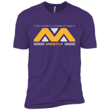 T-Shirts Purple / X-Small They Mostly Come At Night Mostly Men's Premium T-Shirt