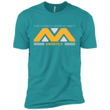 T-Shirts Tahiti Blue / X-Small They Mostly Come At Night Mostly Men's Premium T-Shirt