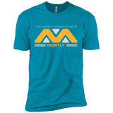 T-Shirts Turquoise / X-Small They Mostly Come At Night Mostly Men's Premium T-Shirt