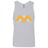 T-Shirts Heather Grey / Small They Mostly Come At Night Mostly Men's Premium Tank Top