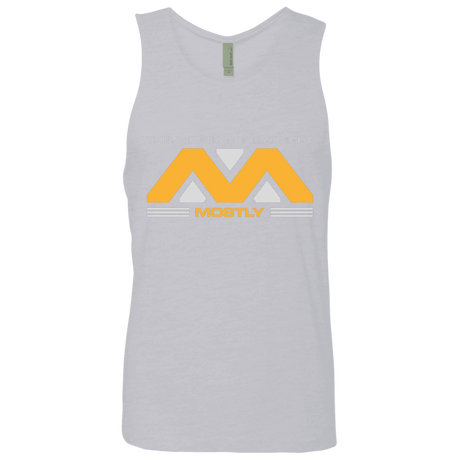 T-Shirts Heather Grey / Small They Mostly Come At Night Mostly Men's Premium Tank Top