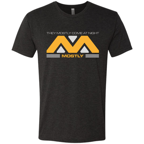 T-Shirts Vintage Black / Small They Mostly Come At Night Mostly Men's Triblend T-Shirt