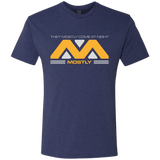 T-Shirts Vintage Navy / Small They Mostly Come At Night Mostly Men's Triblend T-Shirt