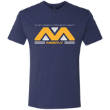 T-Shirts Vintage Navy / Small They Mostly Come At Night Mostly Men's Triblend T-Shirt