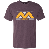 T-Shirts Vintage Purple / Small They Mostly Come At Night Mostly Men's Triblend T-Shirt