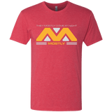 T-Shirts Vintage Red / Small They Mostly Come At Night Mostly Men's Triblend T-Shirt