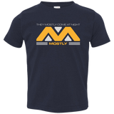 T-Shirts Navy / 2T They Mostly Come At Night Mostly Toddler Premium T-Shirt