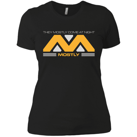 T-Shirts Black / X-Small They Mostly Come At Night Mostly Women's Premium T-Shirt